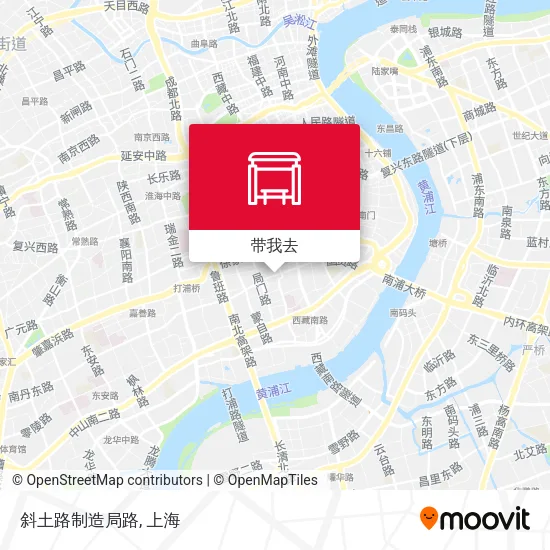 斜土路制造局路地图