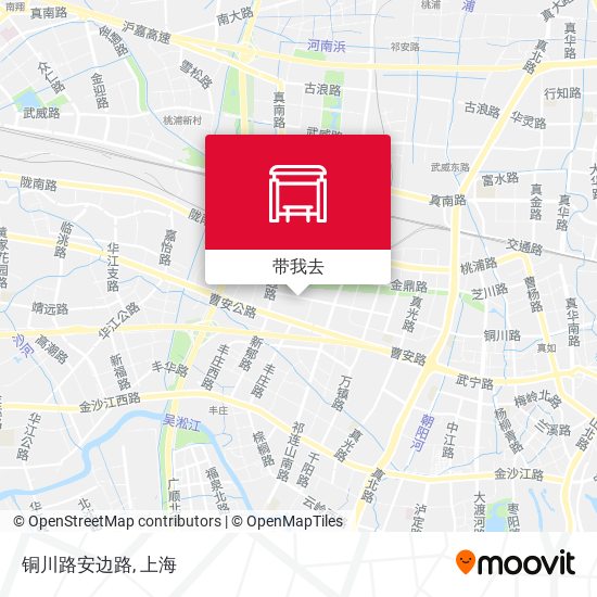 铜川路安边路地图
