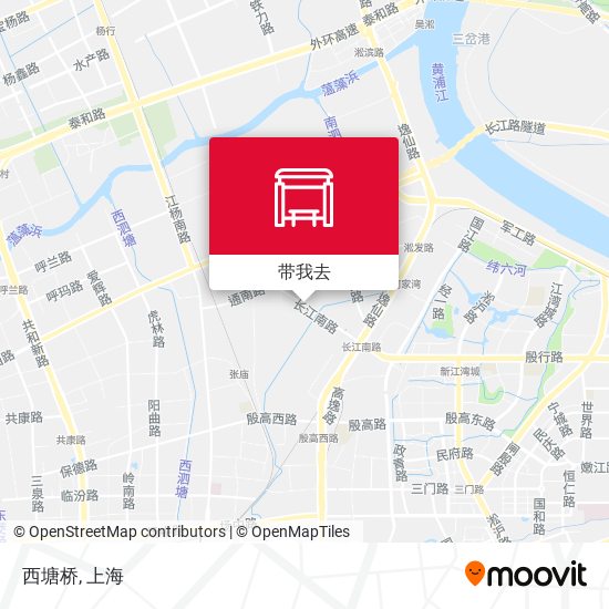 西塘桥地图