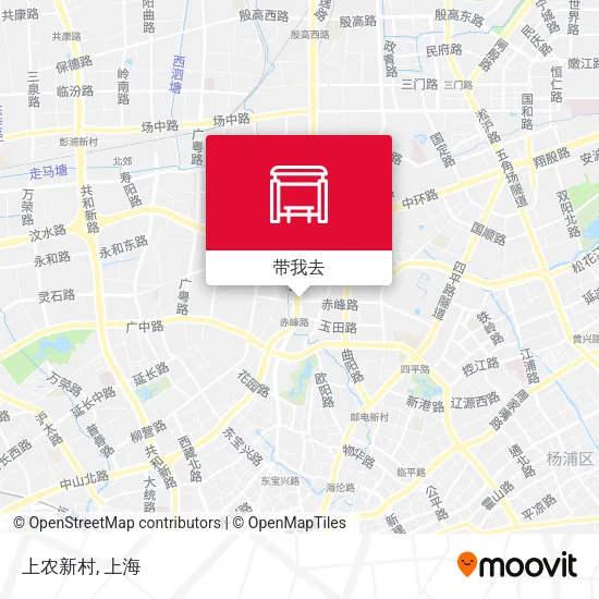 上农新村地图