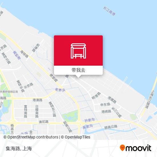 集海路地图