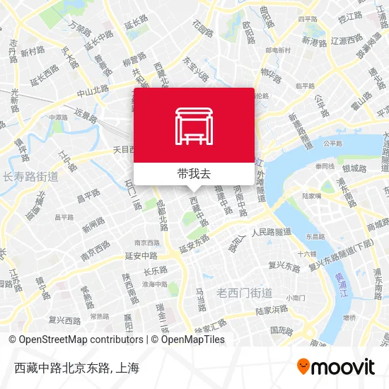 西藏中路北京东路地图