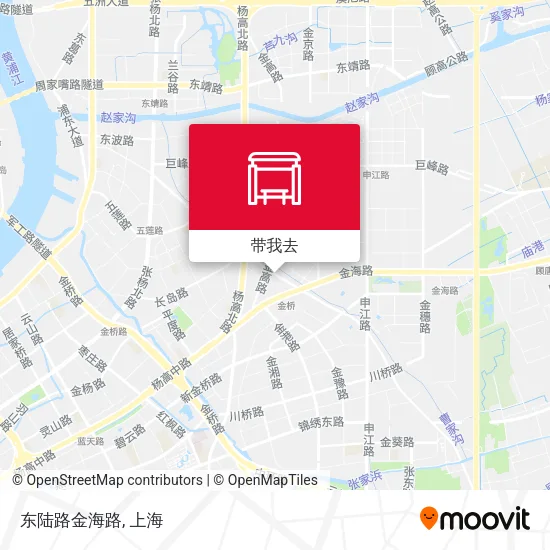 东陆路金海路地图