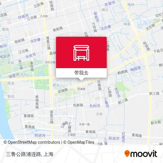三鲁公路浦连路地图