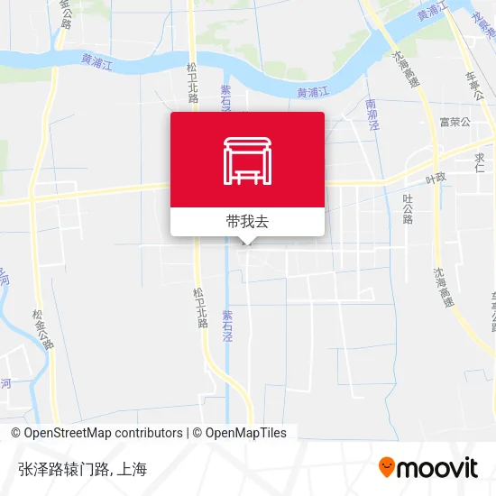 张泽路辕门路地图