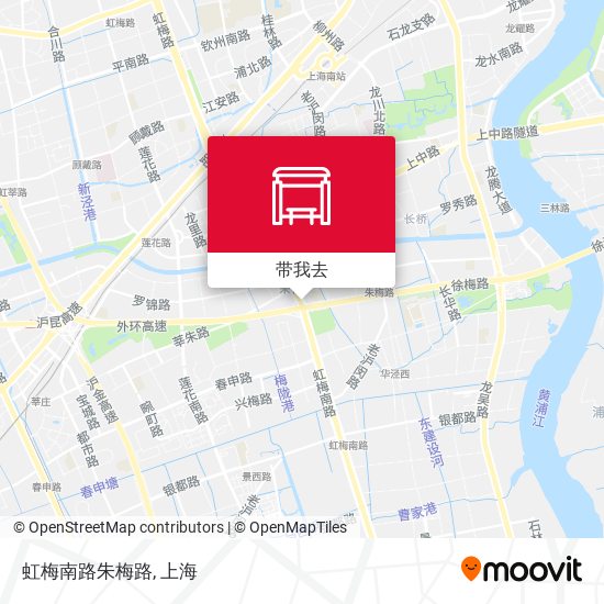 虹梅南路朱梅路地图