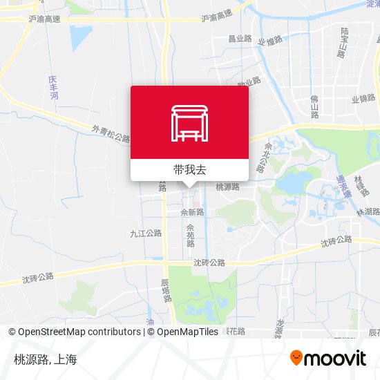 桃源路地图