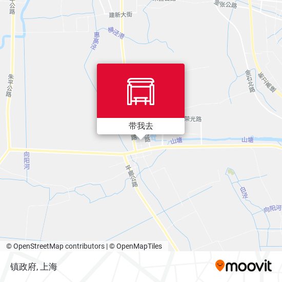 镇政府地图