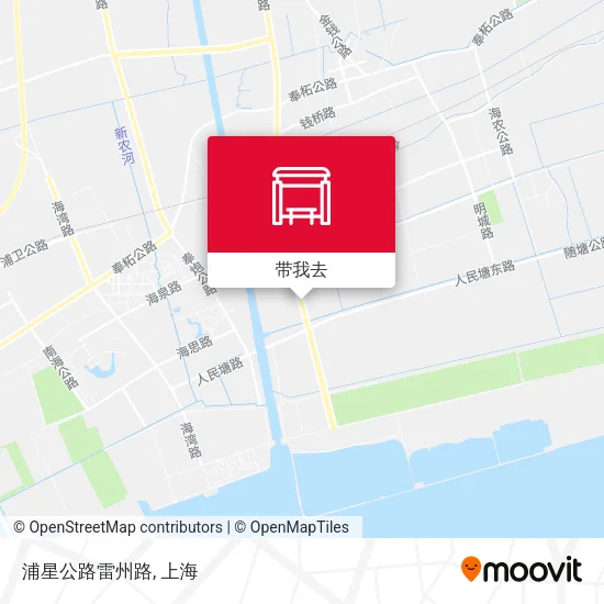 浦星公路雷州路地图