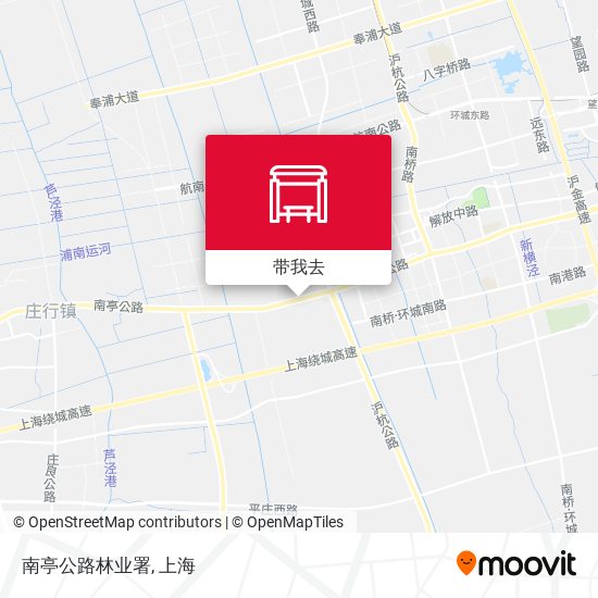 南亭公路林业署地图