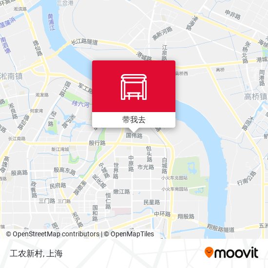 工农新村地图