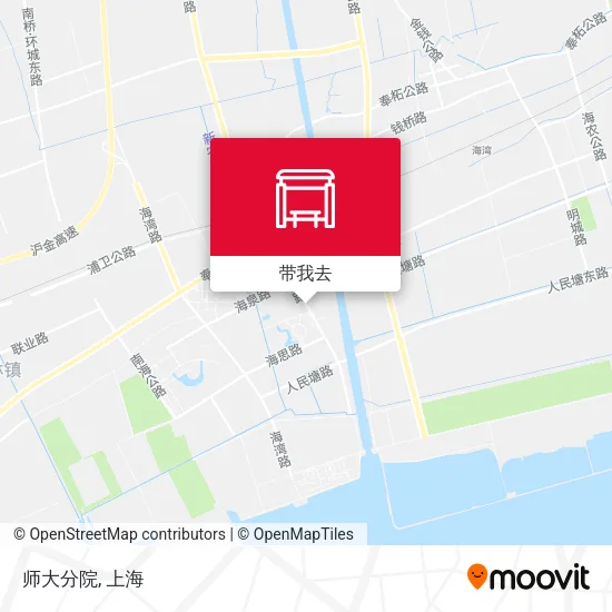 师大分院地图