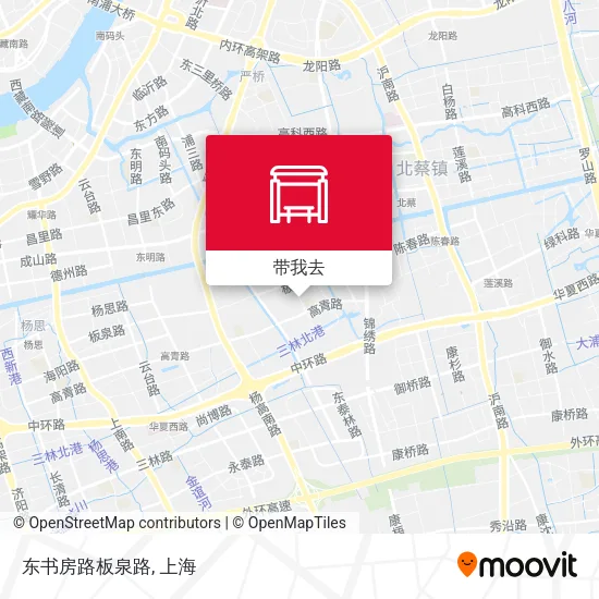 东书房路板泉路地图