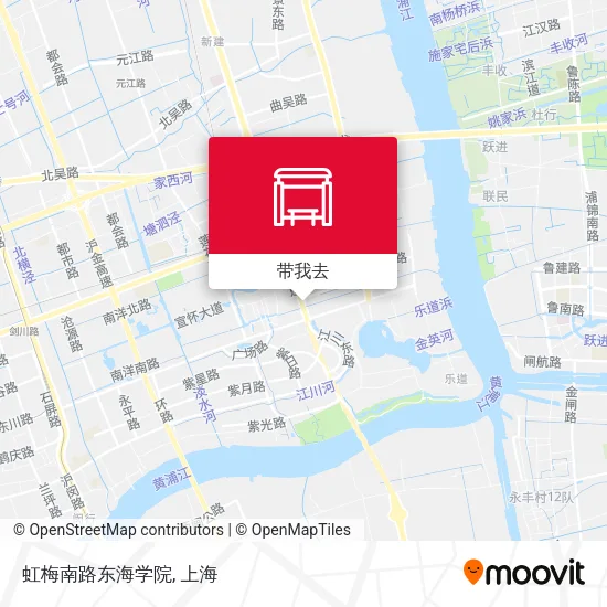 虹梅南路东海学院地图
