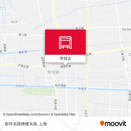 新环东路牌楼东路地图