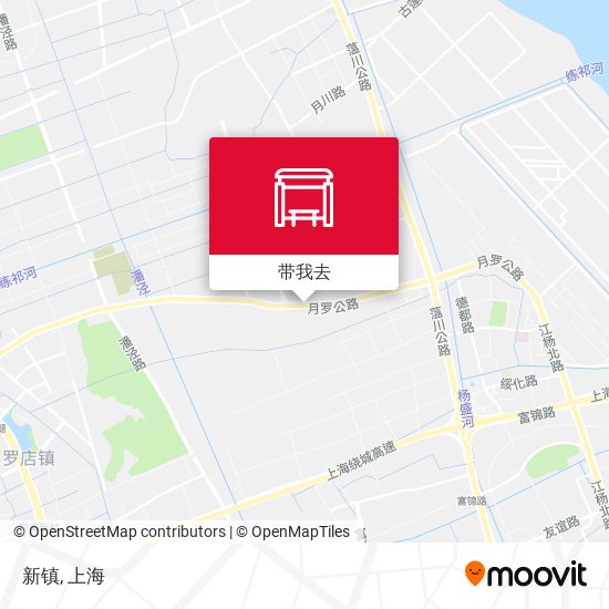 新镇地图
