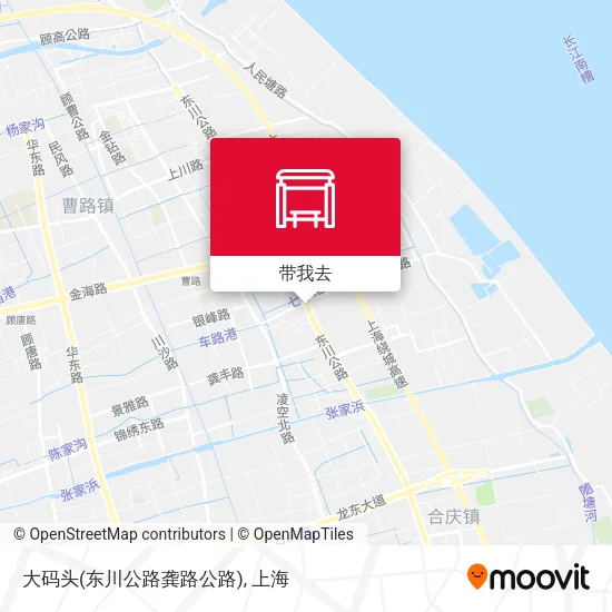 大码头(东川公路龚路公路)地图
