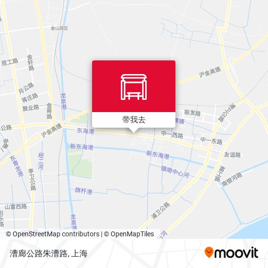 漕廊公路朱漕路地图