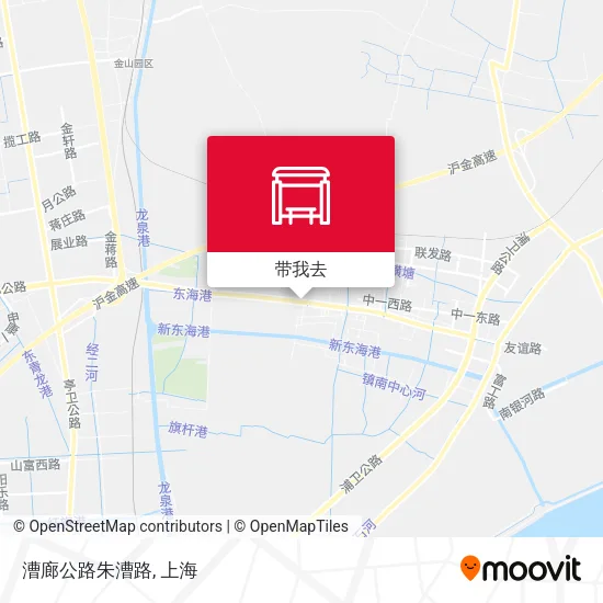 漕廊公路朱漕路地图