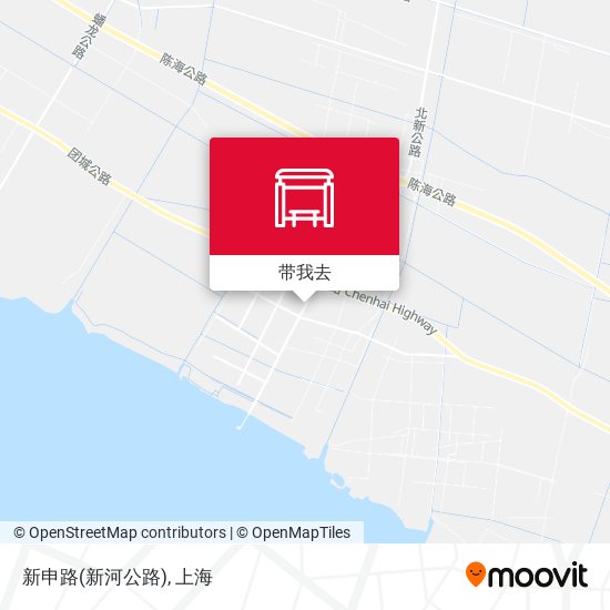 新申路(新河公路)地图