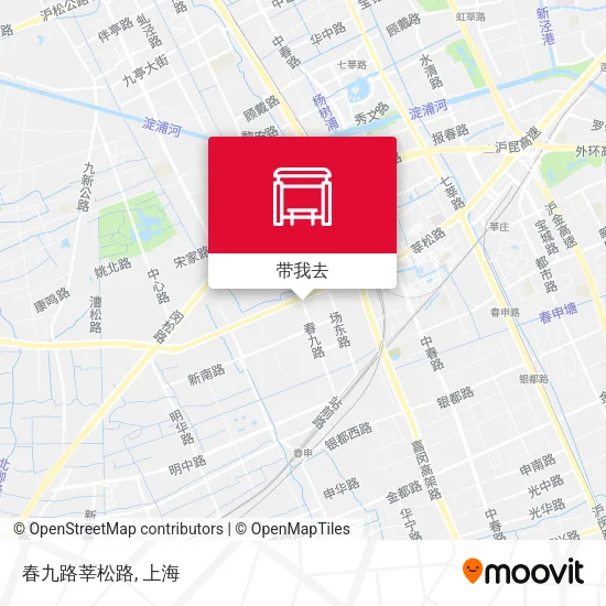 春九路莘松路地图