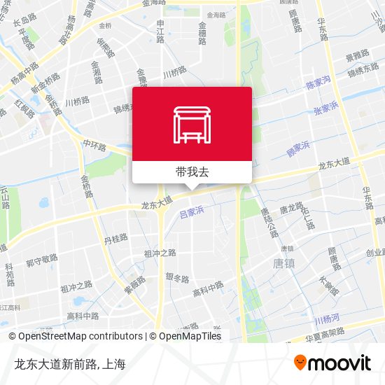 龙东大道新前路地图