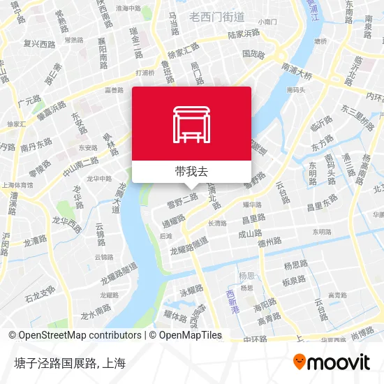 塘子泾路国展路地图