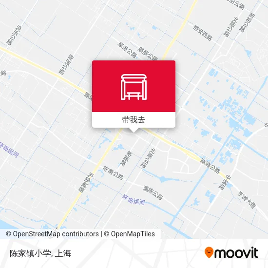 陈家镇小学地图