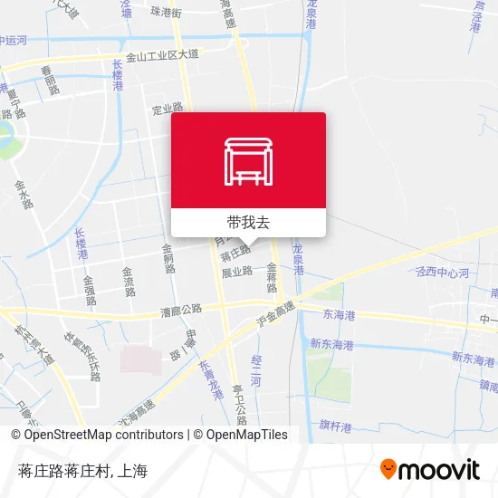 蒋庄路蒋庄村地图