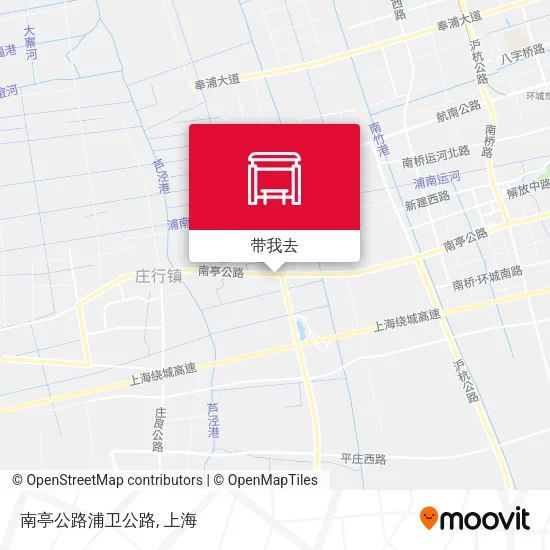 南亭公路浦卫公路地图