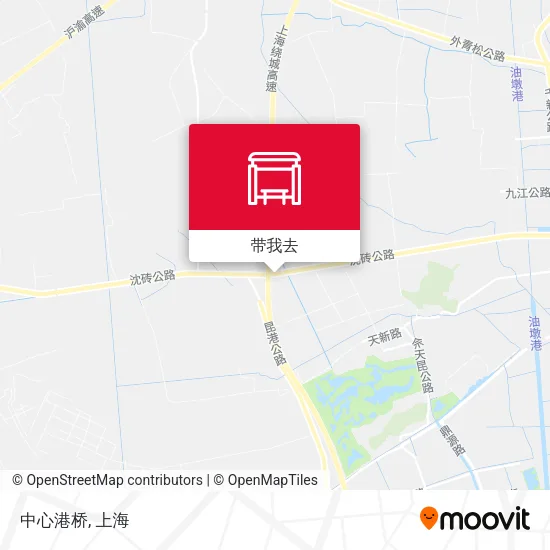 中心港桥地图