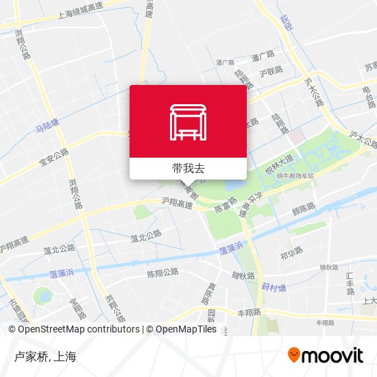 卢家桥地图