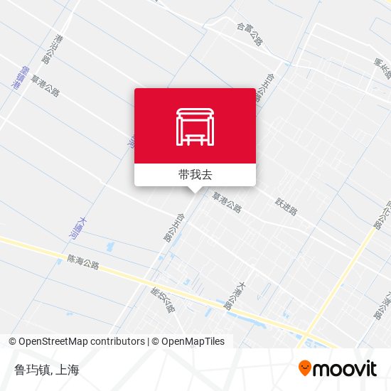 鲁玙镇地图