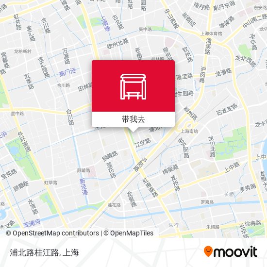 浦北路桂江路地图