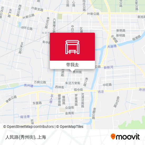 人民路(秀州街)地图