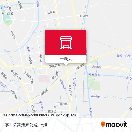 亭卫公路漕廊公路地图