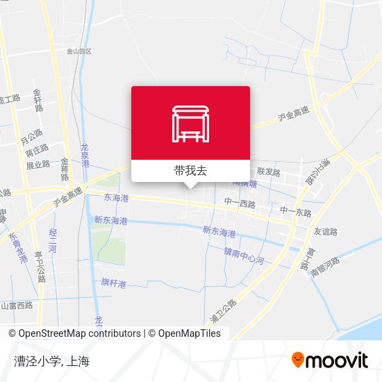漕泾小学地图