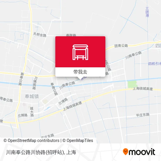 川南奉公路川协路(招呼站)地图