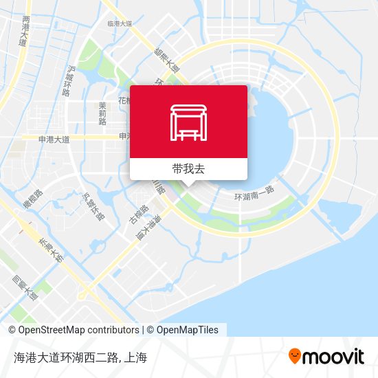 海港大道环湖西二路地图