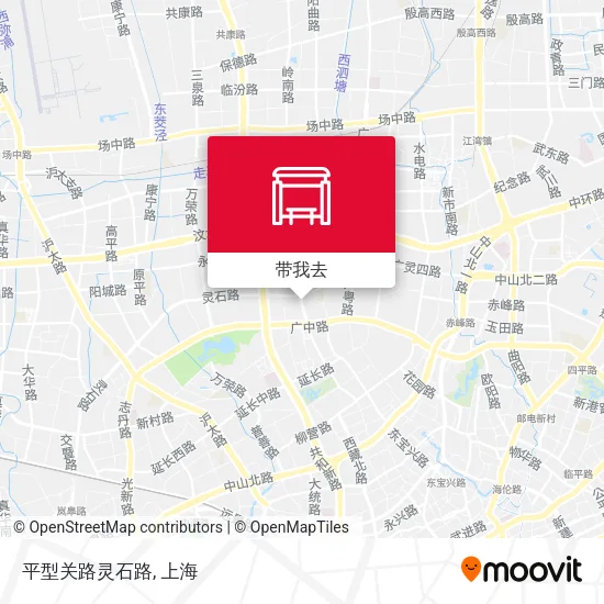 平型关路灵石路地图