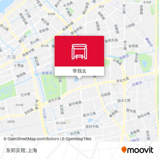 东郊宾馆地图