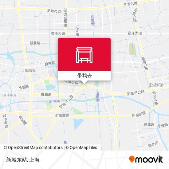 新城东站地图