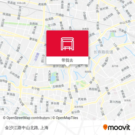 金沙江路中山北路地图