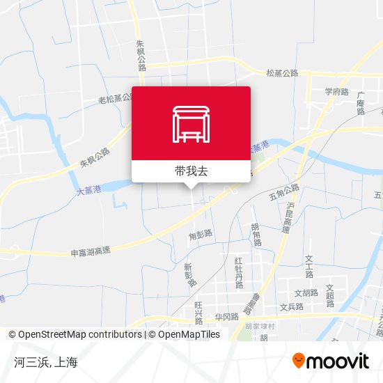 河三浜地图