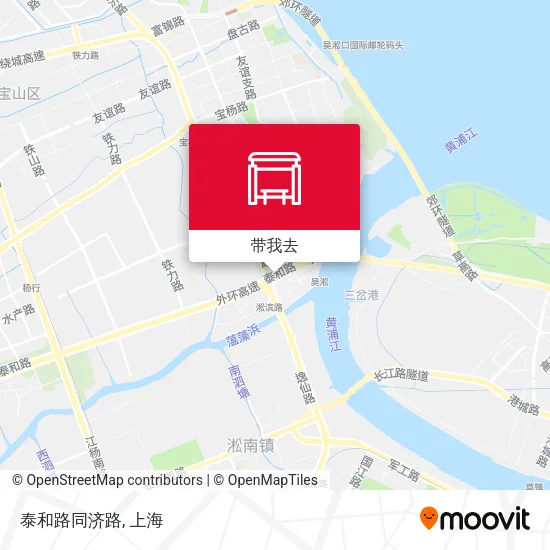 泰和路同济路地图