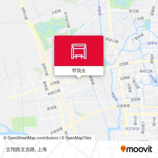 文翔路文吉路地图