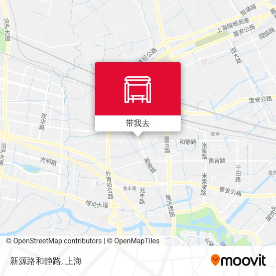 新源路和静路地图