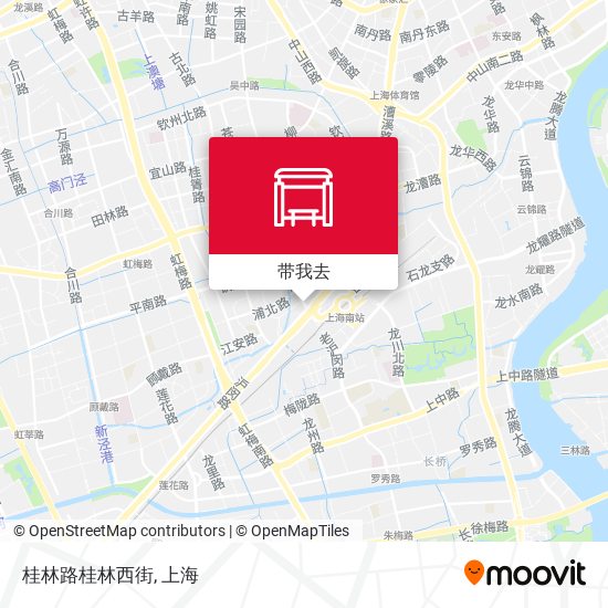 桂林路桂林西街地图