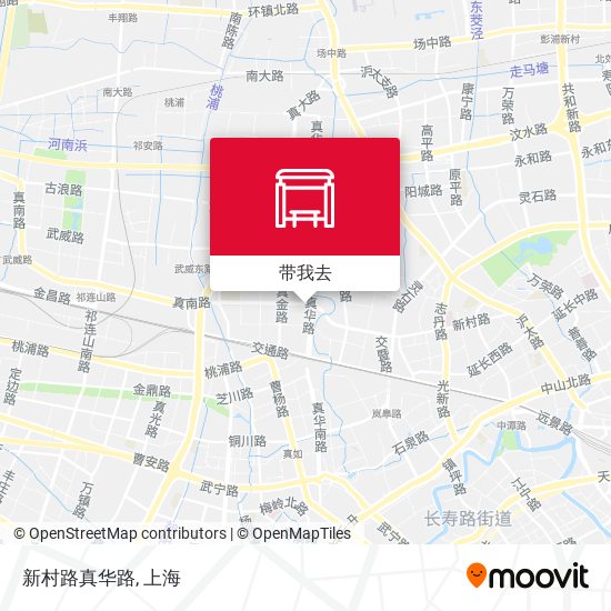 新村路真华路地图