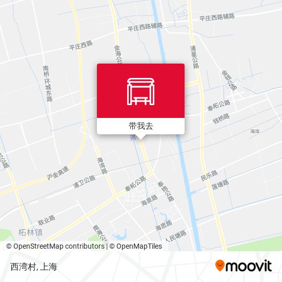 西湾村地图